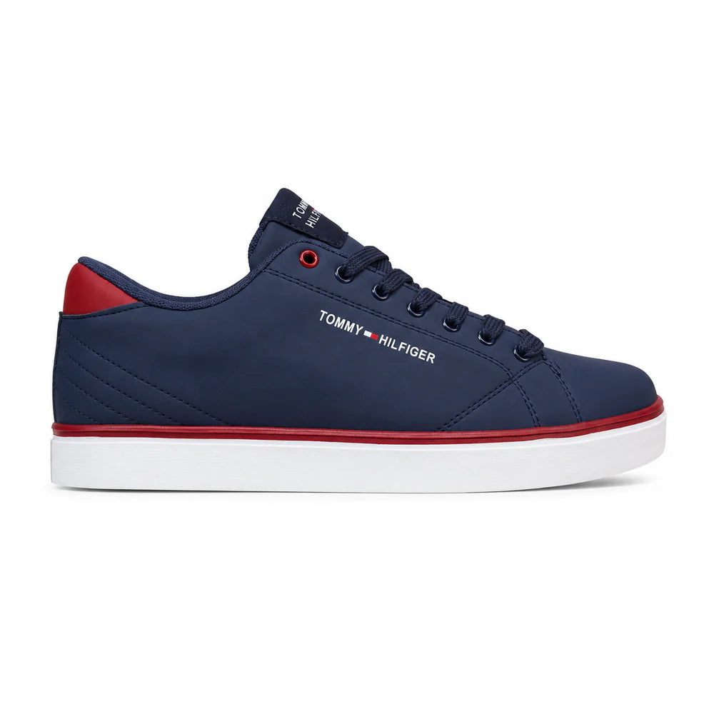Tommy Hilfiger TH Hi Vulc Core Low Leather Blue